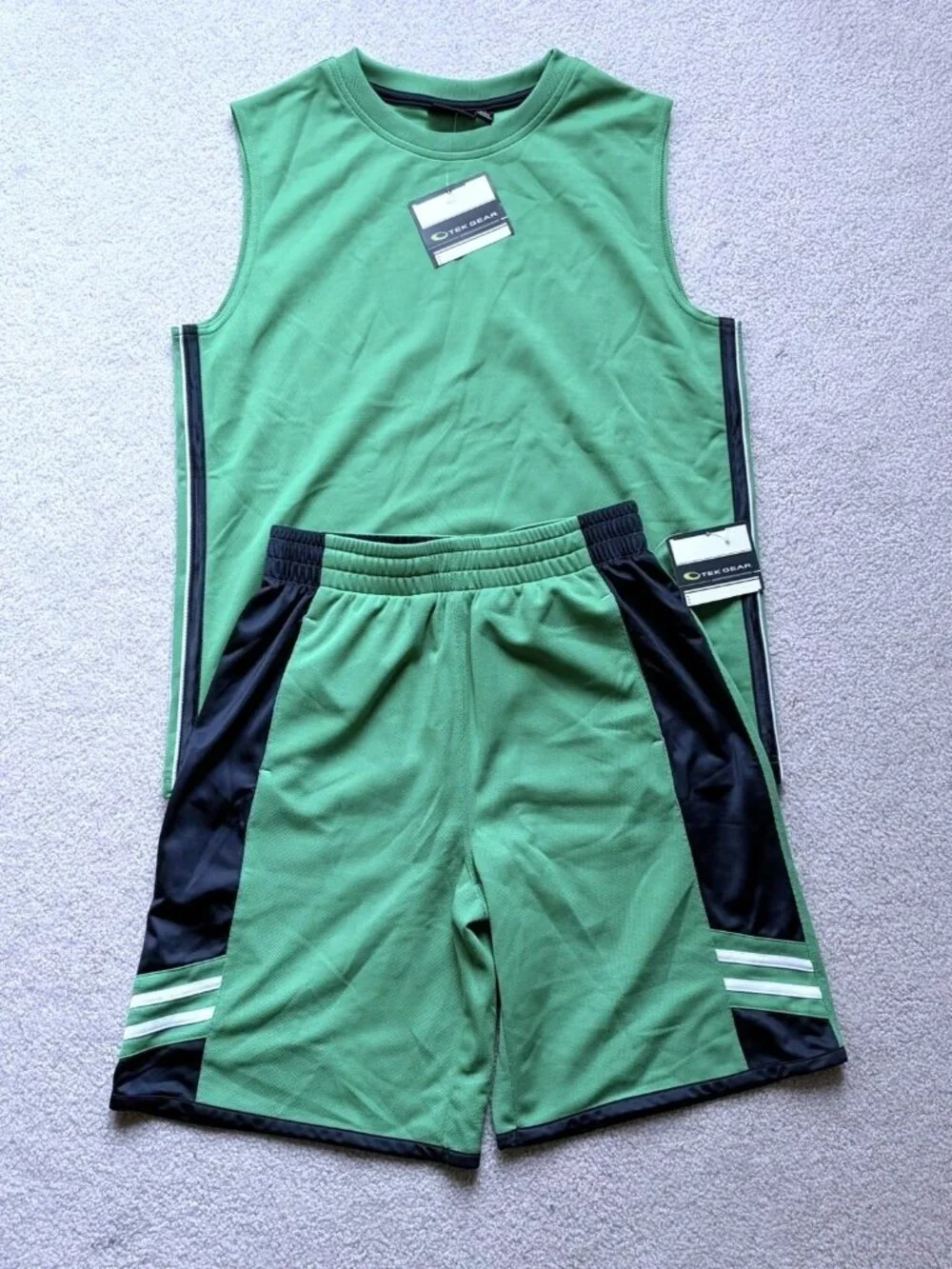 Tek Gear Youth Muscle Shirt & Shorts Set NWT
